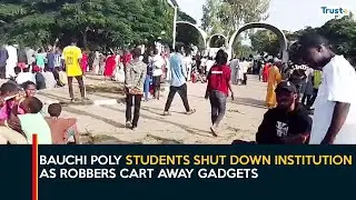 Bauchi Poly Hostel Robbery: Students Shut Down Institution As Robbers Cart Away Gadgets, Injure Many
