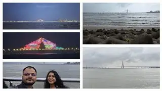 Suddenly, visit dadar Beach & atalsetu , Mumbai #rimichatterjee #mumbai #dadarbeach #atalsetubridge 