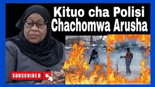 Tanzania on fire,Police station burnt down at night,Suluhu runs away as Protesters vows to eject her