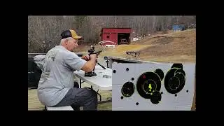 Винтовка Macavity Arms MA3 калибра 30, стрельба пулями JTS точно в центр мишени, 63,27 грана, на ...