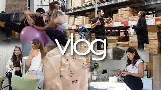 BEBEK ODASI MOBİLYAMIZI ALDIK | ANNEMLE ALIŞVERİŞ | AİLE KAHVALTISI | HAMİLE PİLATESİ |PERDE SEÇTİK