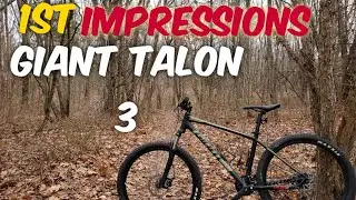 Первые впечатления от Giant Talon 3 2019/2020 с бонусными кадрами