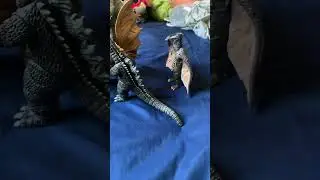 The iconic battle from destroy all monsters