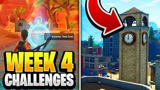 Fortnite Season 6 Week 4 Challenges GUIDE! How to Do Week 4 Challenges in Fortnite   Tutorial
