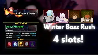 Sukuna Boss Event for newbies (4 slots) | Anime Vanguards