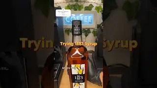Honest review of 1883 coffee syrup! #espresso #coffee #syrup #gaggia #turin