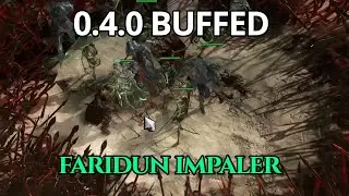 POE2 0.4.0 BUFFED Spectre - Faridun Impaler in T15 Endgame