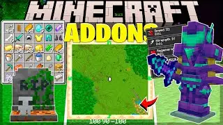 🔥TOP 5 SURVIVAL ADDONS for YOUR MINECRAFT MCPE/BEDROCK 1.21+🔥