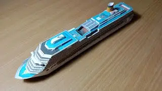 Pacifica Coasta Cruise ship Papercraft | Alvarez Papercraft