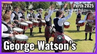 George Watson's College Pipe Band - European Championships 2025