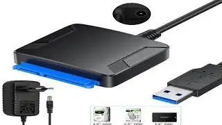 USB 3.0 to SATA Cable SATA III Hard Drive Adapter Converter for 2.5