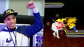 Axe Shocks Everyone with Frame Perfect Up Air Upsmash Combo