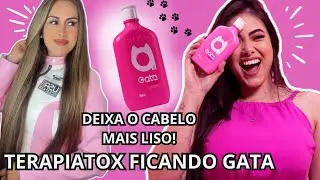 TESTEI: TERAPIATOX FICANDO GATA! CABELOS MAIS LISOS E SEM FRIZZ