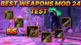 Neverwinter Mod 24 - New Weapons vs. Lionheart vs. Masterwork Testing Bonuses & Damage 2022