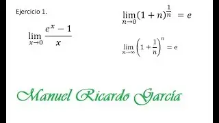 Limite usando fórmula de euler; paso a paso