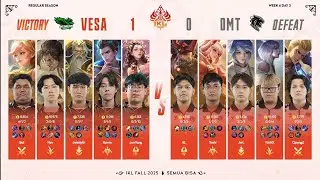 Jing TianX gak dikasih menang - Highlight VESA vs DMT game 1 IKL Fall 2025