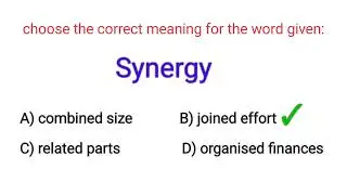 GENERAL ENGLISH 1 CORRECT MEANING OF THE WORD @compitativeheadlines