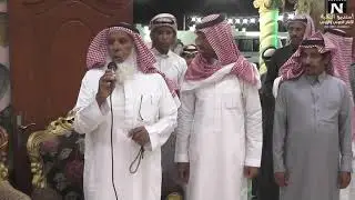 استضافة الشيخ مطلع بن زيد وجماعته للشيخ سلمان مشعل الردادي واعيان من قبيلة الاحامده بقرية الهندية