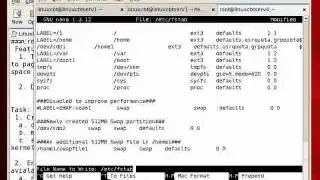 Redhat Enterprise linux 5 Swap Partition-Part3