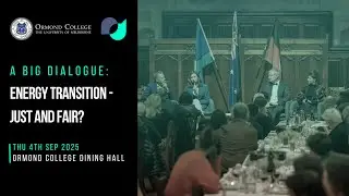 A Big Dialogue: Energy Transition - Just and Fair?