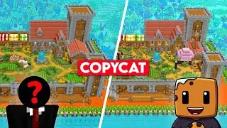 COPYCAT EXPOSED! Mr Fluff vs Cookie God Minecraft