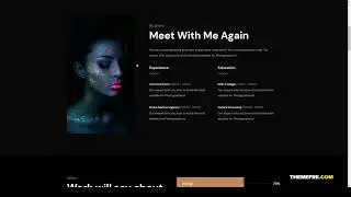 Ruposhi - Actor Portfolio Html Template responsive model actor Website Builder