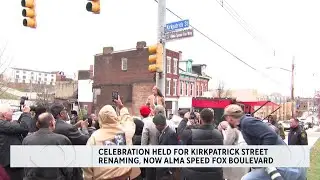 Kirkpatrick Street in Pittsburgh's Hill District renamed Alma Speed Fox Boulevard