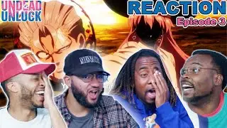 SHE IS UNBEATABLE! RT TV Reacts to Undead Unluck Episode 3