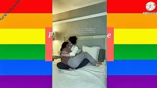 Lesbian (wlw) tiktok 🏳️&zwj;🌈🌈  #52 #shorts lesbian couple hug moment 😍😍✨✨