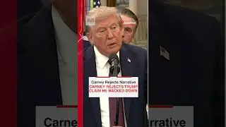 Карни опровергает заявления Трампа о том, что тот якобы отступил.