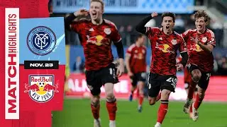 New York Red Bulls Win First Playoff Derby to Advance to Conference Finals | MLS Highlights