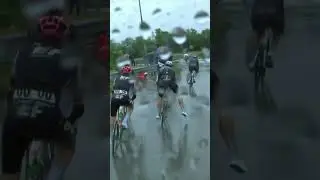 Heartbreak for Josh Tarling, who abandons the Giro d'Italia after sliding out in the rain 🌧💥