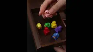 Stress relief duck keycap colorful duck keycaps #keycaps #keyboard  #stressrelief #duck #decoration