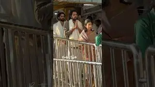 Actress Sai Pallavi Hero Naga Chaitanya Thandel Movie Team Visited Tirumala #tirumala
