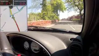 16 Minute Car Journey May 2013 - Testing Co-Op Insurance Smart Box
