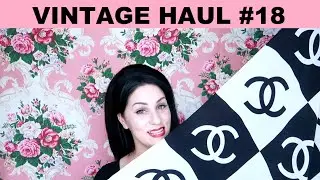 Vintage Haul #18 (Cartier, Curtains, Chanel scarf, Gucci store display...)