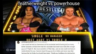 Bret Has 0 Aura and HHH Could Kick His Buns in a Real Fight - Bret Hart Shoots on HHH - comments pt9