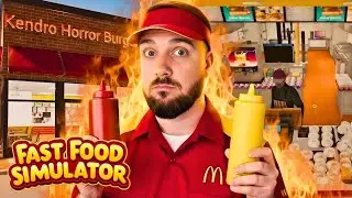 ON AGRANDIT LE FAST FOOD DE L'ENFER POUR PLUS DE CHAOS! 🔥  (FAST FOOD SIMULATOR - ÉPISODE 3)