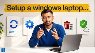 How to Setup New Laptop? Step by Step - Laptop Setup Guide 2026 ⚡ Windows 11