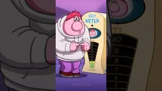The Ugly Face Meter (Inside out 2 Animation) #shorts #animation #memes