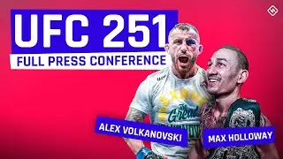 UFC 251 Full Press Conference | Alex Volkanovski & Max Holloway