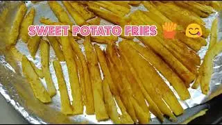 Baked super delicious sweet potato / Ngwaci fries🍟/Snacks recipe /Food vlog || Jest Cuisine knock up