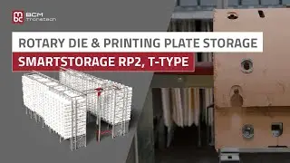 SmartStorage RP2, T-type - storage solution for ROTARY DIE and PRINTING PLATE