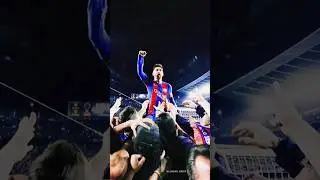 Messi the king 👑 | Best celebration with fans over PSG 6:1