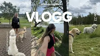 VLOGG - träning, ångest, lululemon haul, hudvårdsrutin & livet som en dog mom