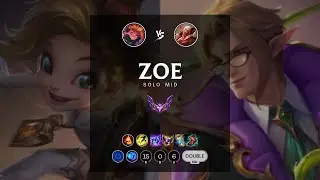 Zoe Mid vs Vladimir - EUW Master Patch 12.16