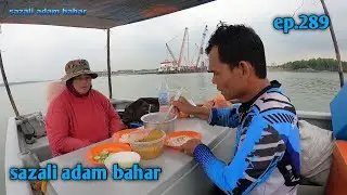 Menjaring bawal dan masak kari ep.289