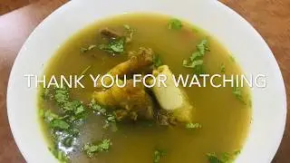 Mutton bone soup