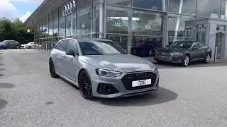 Brand New Audi RS4 Avant 2.9 TFSI V6 Carbon Black Quattro | Blackburn Audi