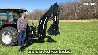 Woods&reg; Groundbreaker&reg; Backhoe BH85 & BH100 | Superior Control